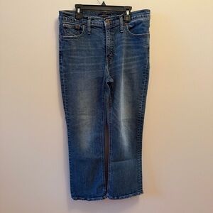 J. Crew Mercantile Women's Cropped Straight Leg Jeans